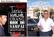 Panglima Hukum Togar Situmorang: Saya bersama JOKOWI, Mari Bersatu Cegah Grand Design Gagalkan Pelantikan Presiden