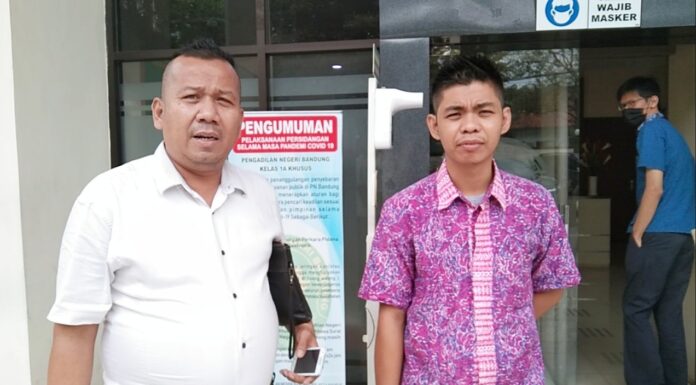 Sidang Gugatan No.45/Pdt.G/e-Court/2020 di PN Bandung, Tergugat 1 Siap Akan Hadirkan Para Saksi