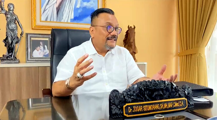 Dengan Semangat Pancasila, Togar Situmorang Ajak Seluruh Rakyat Bangkit dari Keterpurukan