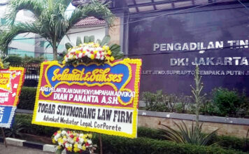 Togar Situmorang Ucapkan Selamat Atas Pengangkatan Sumpah Advokat Dian Ananta di Pengadilan Tinggi DKI Jakarta