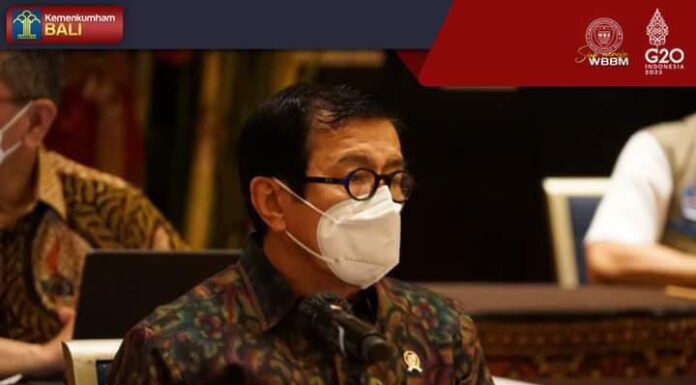 Jelang GPDRR, Kemenkumham Nyatakan Dukungan Penuh