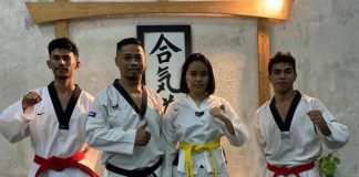 Ikuti Jejak Sang Idola, Shinta Siswa SMA Negeri 4 Denpasar Ikuti Kejuaraan Taekwondo Ngurah Harta Cup