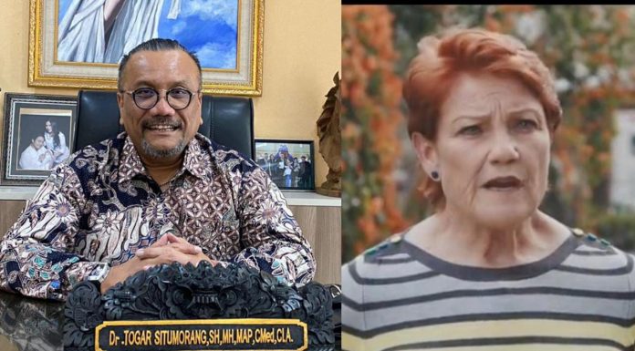 Senator Australia Sebut Bali Penuh Kotoran Sapi, Dr. Togar Situmorang Buka Suara