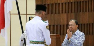Gubernur Koster Kukuhkan Paskibraka Provinsi Bali Tahun 2022