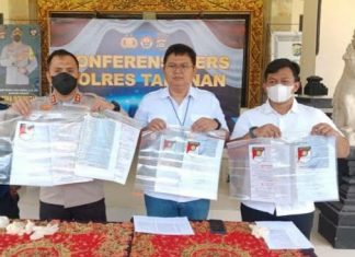 Dr. Togar Situmorang Apresiasi Kinerja Polres Tabanan dalam Penanganan Kasus Penipuan dan Penggelapan Emas