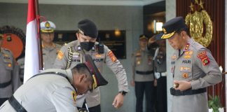 Kapolda Bali Pimpin Sertijab Dirreskrimsus Polda Bali