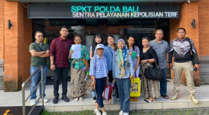 Warga Royal Garden Residence Bersatu Laporkan Atas Tindakan Pemutusan Air Kepada Polda Bali