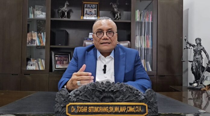 Putusan Inkracht, Law Firm Dr. Togar Situmorang Tuntas Menangkan Gugatan Wanprestasi