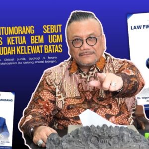 Ingatkan Etika Akademis, Dr. Togar Situmorang Minta Mahasiswa Kritis Berbasis Data