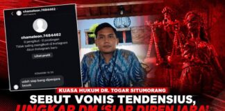 Kuasa Hukum Togar Situmorang Sebut Vonis Tendensius, Ungkap DM ‘Siap Dipenjara” Sebelum Palu Diketuk