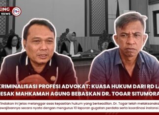 Kriminalisasi Profesi Advokat: Kuasa Hukum dari RD LAW Desak Mahkamah Agung Bebaskan Dr. Togar Situmorang