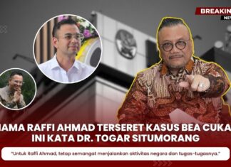 Dr. Togar Situmorang Minta Publik Tak Kaitkan Raffi Ahmad dengan Kasus Hukum Bea Cukai