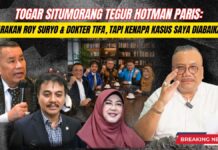 Togar Situmorang Tegur Hotman Paris: Suarakan Roy Suryo & Dokter Tifa, Tapi Kenapa Kasus Saya Diabaikan?