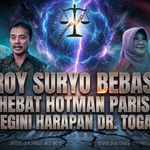 HEBAT HOTMAN PARIS! Roy Suryo Dikeluarkan, Kejari Jaksel Putuskan Tidak Ditahan, Begini Respon Dr. Togar Situmorang